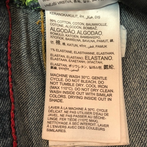 DC Shoe Co Dark Wash Straight Jeans 28 - Picture 8 of 13